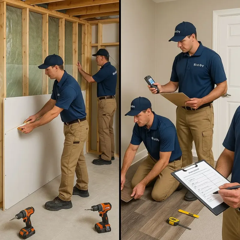 Repairs and Reconstruction process in Wicomico County, MD